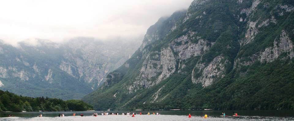 Canoe Club Sobeka on lake Bohinj