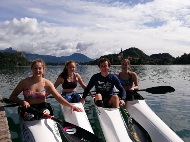TIP PADDLING CLINIC: A QUOTE FROM SOUTH AFRICAN JUNIOR LIZZY CONRADIE  Lizzy visited us on Lake Bled last September with the South African team in preparation for the Youth Olympic Hopes Regatta in Bratislava. Together we did some technical work on land and on the water, some race pace sessions and even had a lot of fun together on top of all the work!   READ MORE...